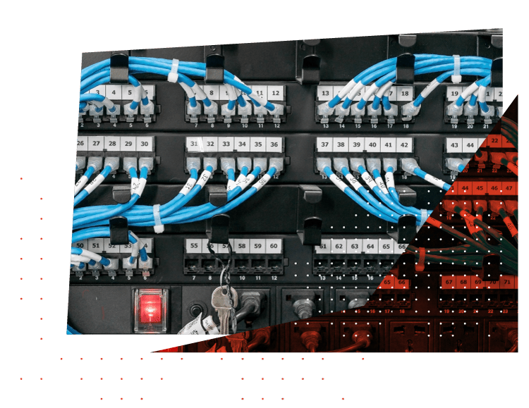 network closet cable management